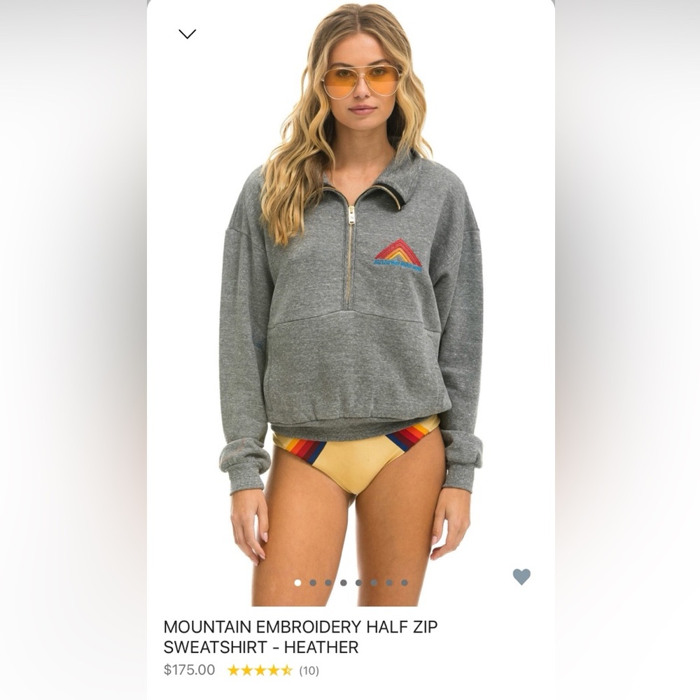 Aviator Nation Half-Zip Sweatshirt